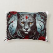 Mystic Panther of Betoverd Beest Accent Kussen (Achterkant)
