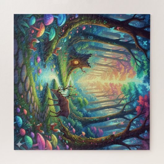Mystic Path-Where Deer Dream Legpuzzel (Horizontaal)