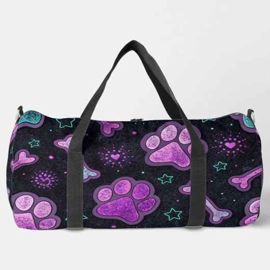 Mystic Paw Print Heart Travel  Plunjezak