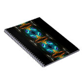Mystic Peacock Mirage Notitieboek (Rechterzijde)