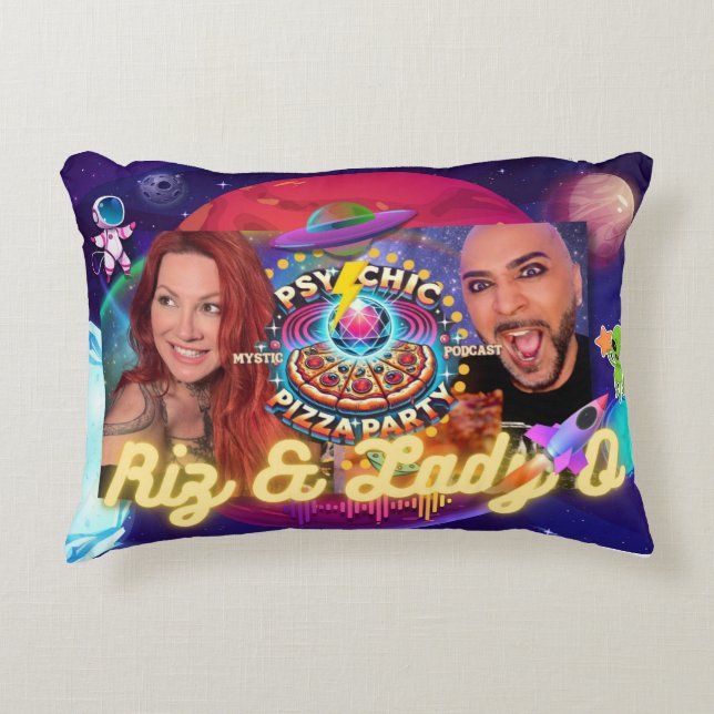 Mystic Pizza Party kussen (Voorkant)
