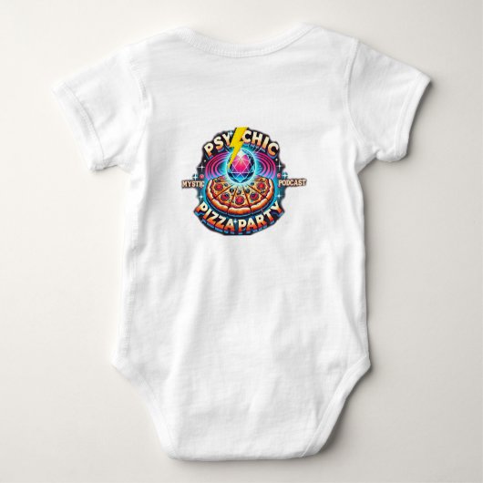 Mystic Pizza Party Podcast Romper (Achterkant)