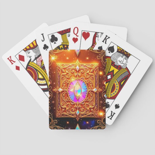 Mystic Playing Cards Pokerkaarten (Achterkant)