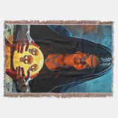 Mystic Psychic Fortune Teller Design Deken (Voorkant)