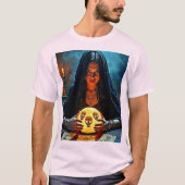Mystic Psychic Fortune Teller Design T-shirt (Voorkant)