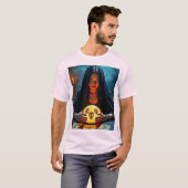 Mystic Psychic Fortune Teller Design T-shirt (Voorkant volledig)