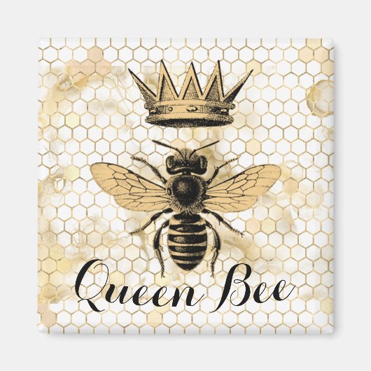 Mystic Queen Bee Magneet (Voorkant)