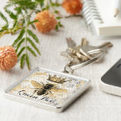 Mystic Queen Bee Sleutelhanger (Zijkant)