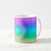 Mystic Rainbow Eye Ombre Koffiemok (Voorkant rechts)