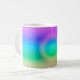 Mystic Rainbow Eye Ombre Koffiemok