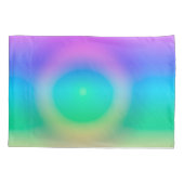 Mystic Rainbow Eye Ombre Kussensloop (Achterkant)