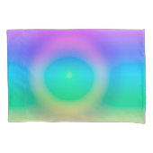 Mystic Rainbow Eye Ombre Kussensloop (Voorkant)