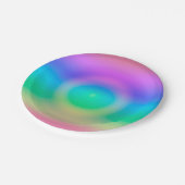 Mystic Rainbow Eye Ombre Papieren Bordje (Gekanteld)