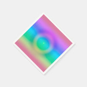 Mystic Rainbow Eye Ombre Servet (Hoek)