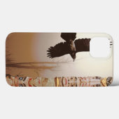 Mystic Raven & Haida Totem-Pole Crow-lover Art Case-Mate iPhone Case (Achterkant (horizontaal))