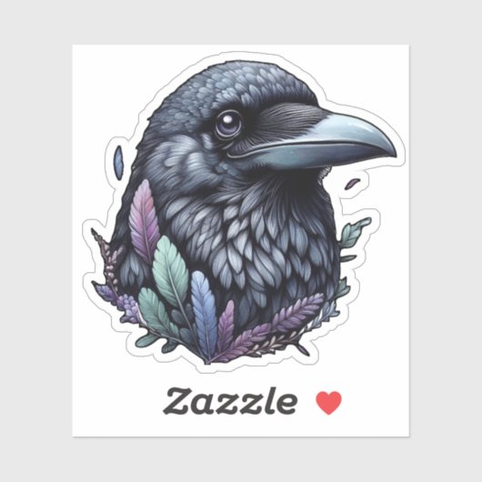 Mystic Raven Sticker (Vel)