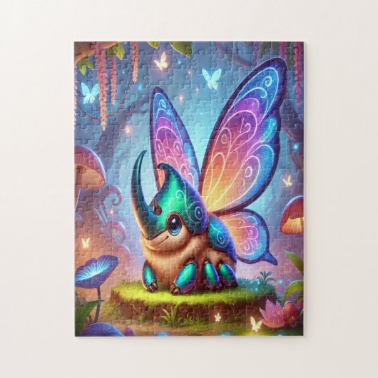 Mystic Realm Beetle – Fantasy Jigsaw Puzzle Legpuzzel (Verticaal)