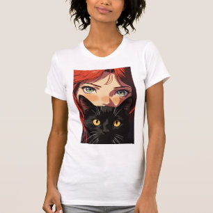 Mystic Red illustratie T-shirt