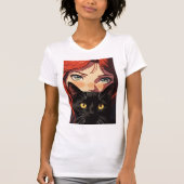 Mystic Red illustration T-Shirt (Voorkant)
