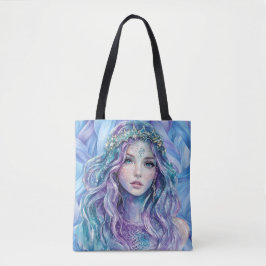 Mystic Reflection Zeemeermin Canvas tas- Tote Bag