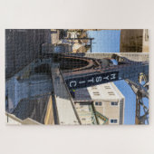 Mystic River Bascule Bridge bij Connecticut Legpuzzel (Horizontaal)