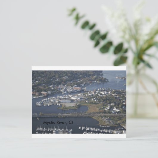 Mystic River, Ct Briefkaart (Staand voorkant)