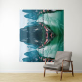 Mystic River Valley - Karst Mountain Serenity Wandkleed (In situ)