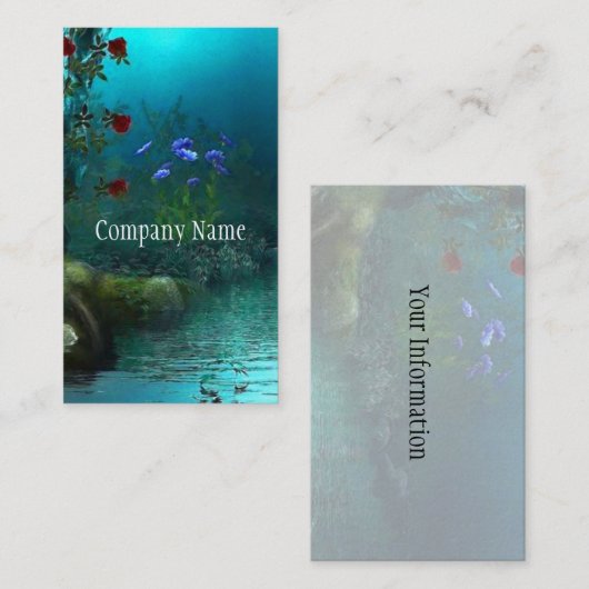 Mystic River Visitekaartje (Voorkant / Achterkant)