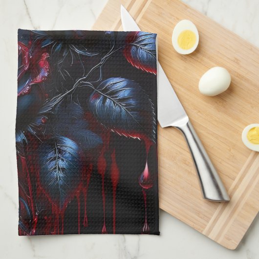 Mystic Roos theedoek (Quarter Fold)