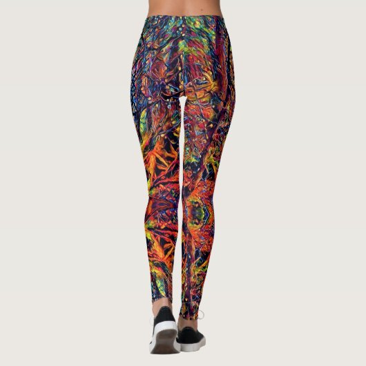 Mystic Roots leggings (Achterkant)