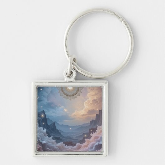 Mystic Scape Sleutelhanger (Voorkant)