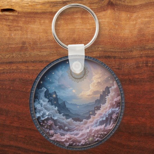 Mystic Scape Sleutelhanger (Achterkant)