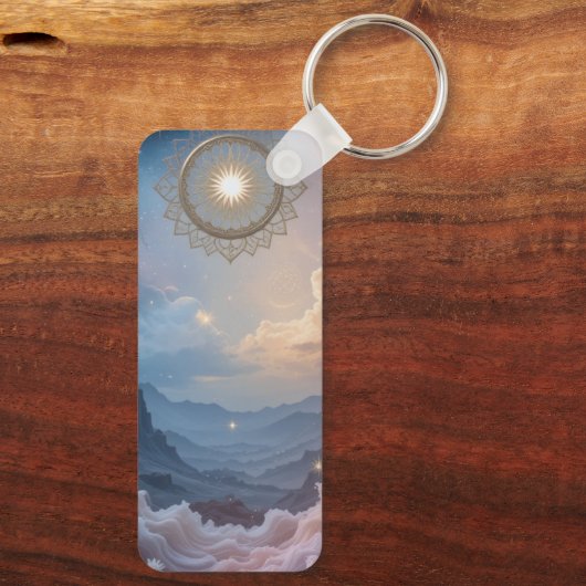 Mystic Scape Sleutelhanger (Achterkant)