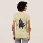 Mystic Shadow Weaver-T-shirt | Cyber-Image Art T-shirt (Achterkant volledig)