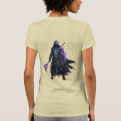 Mystic Shadow Weaver-T-shirt | Cyber-Image Art T-shirt (Achterkant)