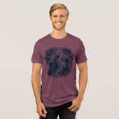 Mystic Shadow Wolf T-Shirt | Donkere Fantasy Wolf (Voorkant volledig)