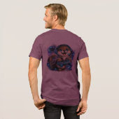 Mystic Shadow Wolf T-Shirt | Donkere Fantasy Wolf (Voorkant)