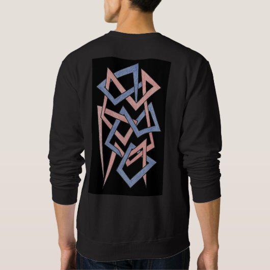 Mystic Shapes Abstract Symbol Sweatshirt (Achterkant)