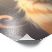 Mystic Siamese Cat Foto Afdruk (Hoek)