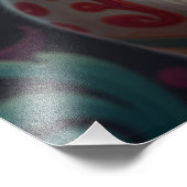 Mystic Siamese Cat Foto Afdruk (Hoek)