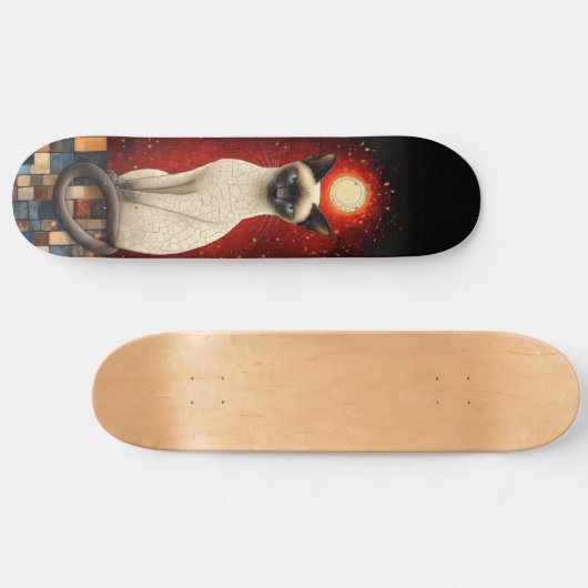 Mystic Siamese Persoonlijk Skateboard (Horizontaal)
