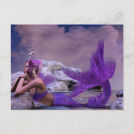 Mystic Siren Fantasy Zeemeerminkunst Briefkaart