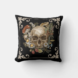 Mystic Skull Black Sierkussen
