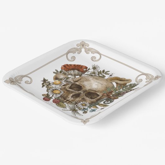 Mystic Skull  Papieren Bordje (Gebogen)