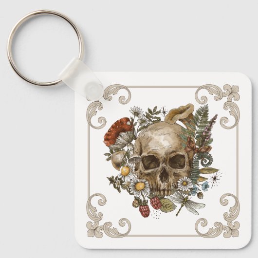 Mystic Skull  Sleutelhanger (Voorkant)