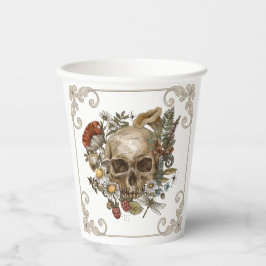 Mystic Skull Vintage Papieren Bekers