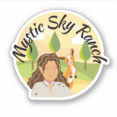 Mystic Sky Ranch Sticker (Voorkant)