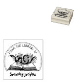 Mystic Snake Flowers, uit de bibliotheek van, Rubberstempel (Gestempeld)