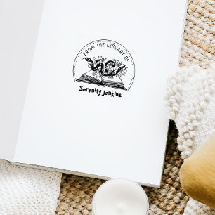 Mystic Snake Flowers, uit de bibliotheek van, Rubberstempel