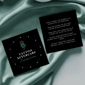Mystic Snake Green Tattoo Aftercare Instructions Vierkante Visitekaartje